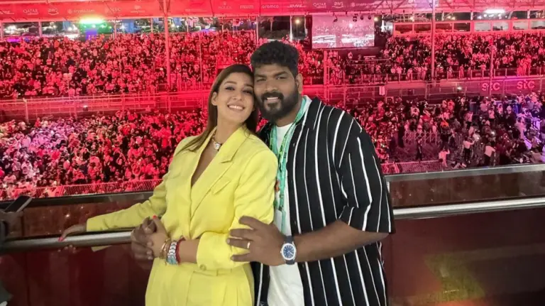 Nayanthara Enjoys F1 Race With Husband Vignesh Shivan Nayanthara
