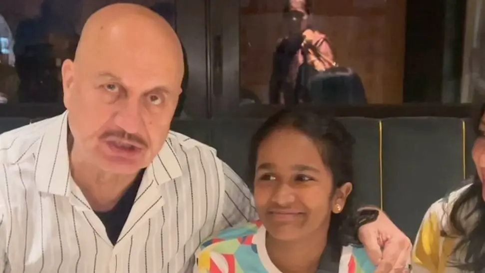 Anupam Kher Breaks Down At Screening Of Kaagaz 2, Shares Video With Late Satish Kaushik's Daughter Anupam Kher