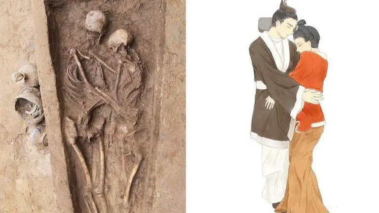 Archaeologists discover 1,500-year-old skeletons of couple buried together in China 1500-year-old remains