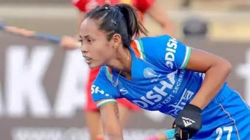 Indian women's Hockey team players Sushila Chanu