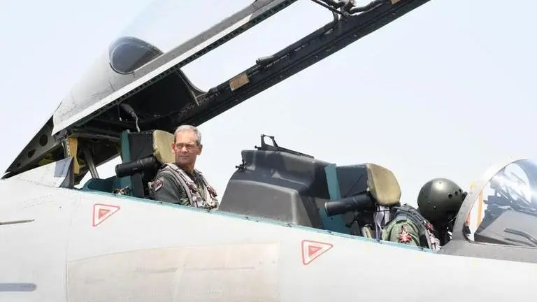 Cope India 23: USA's Gen Kenneth Wilsbach flies Su-30 MKI during joint exercise with India Sukhoi
