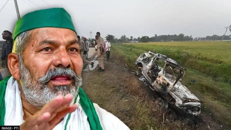 Rakesh Tikait defends donning mediator's role in Lakhimpur; says 'truce reached in 6 hrs' Rakesh Tikait, Farmers