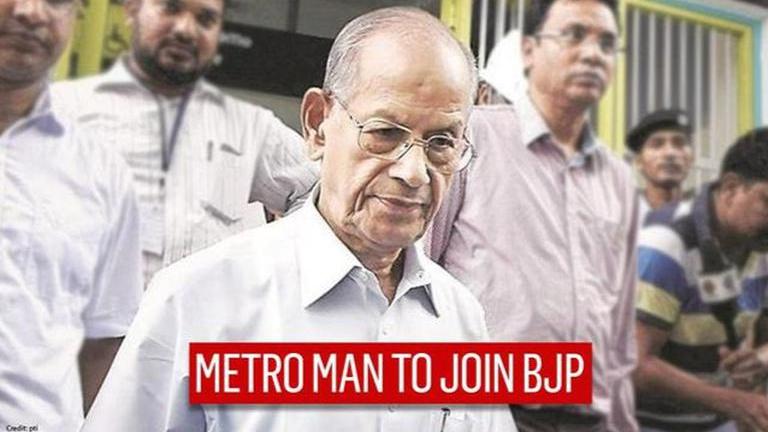 'Metro Man' E Sreedharan to join BJP in Kerala ahead of polls; party ...