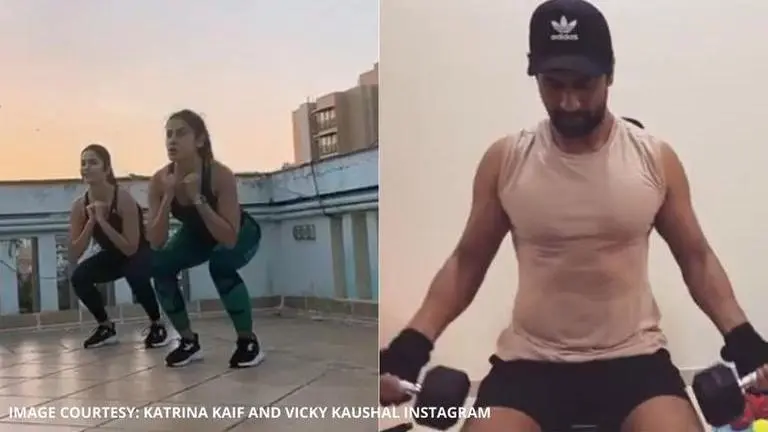 From Katrina Kaif to Vicky Kaushal, actors draw a workout plan while in self-isolation katrina kaif