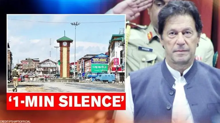 Imran Khan orders '1-min silence' on August 5 for Kashmir, netizens call out Pak's terror Ayodhya