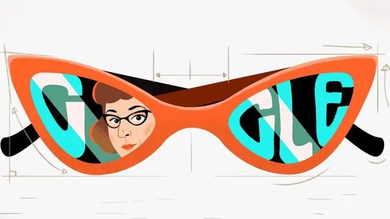 Google Doodle honours Altina Schinasi, designer of cat-eye glasses, on birth anniversary Google Doodle