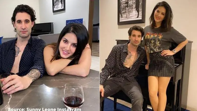 Sunny Leone's date night with husband Daniel at home amid COVID-19 lockdown Sunny Leone