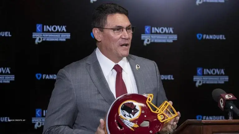 Washington Football team head coach Ron Rivera diagnosed with cancer in the neck washington football team