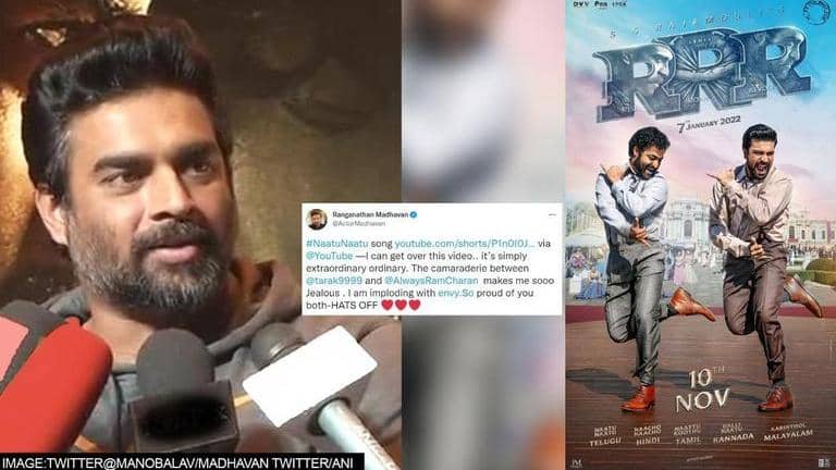 RRR: R Madhavan 'jealous' of Jr NTR, Ram Charan; says 'can't get over ...