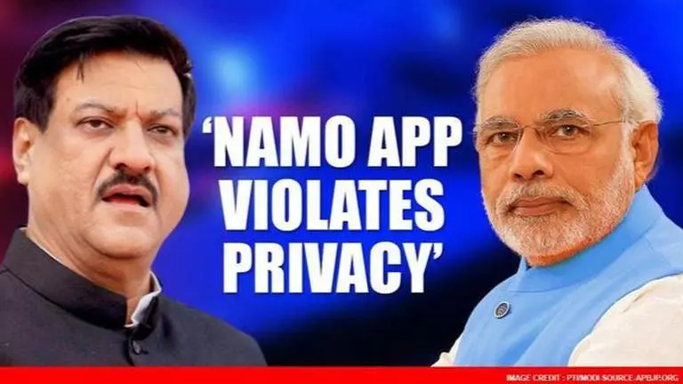 Ban on 59 Apps: Prithviraj Chavan takes jibe at Centre, urges similar action on NaMo App Chinese apps