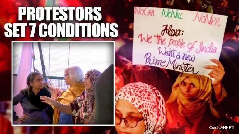 Shaheen Bagh protesters set 7 conditions to interlocutor on fourth day of mediation talks Shaheen Bagh