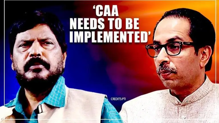 Union Minister Ramdas Athawale urges CM Uddhav Thackeray to implement CAA in Maharashtra Ramdas Athawale