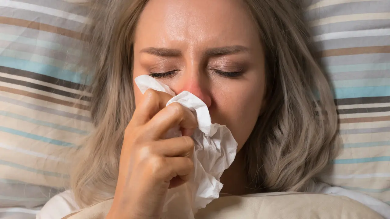 Winter woes: Effective home remedies to get relief from blocked nose Another symptom is a stuffy and runny nose.