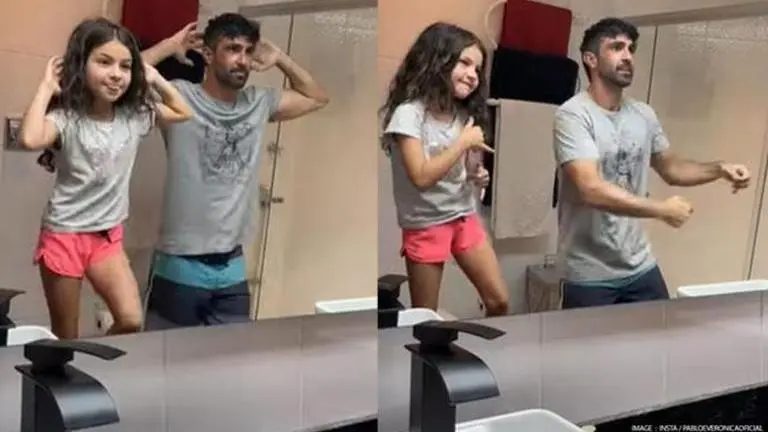 Brazilian father-daughter dance on Bengali 'Kacha Badam' song; takes internet by storm Brazilian Father