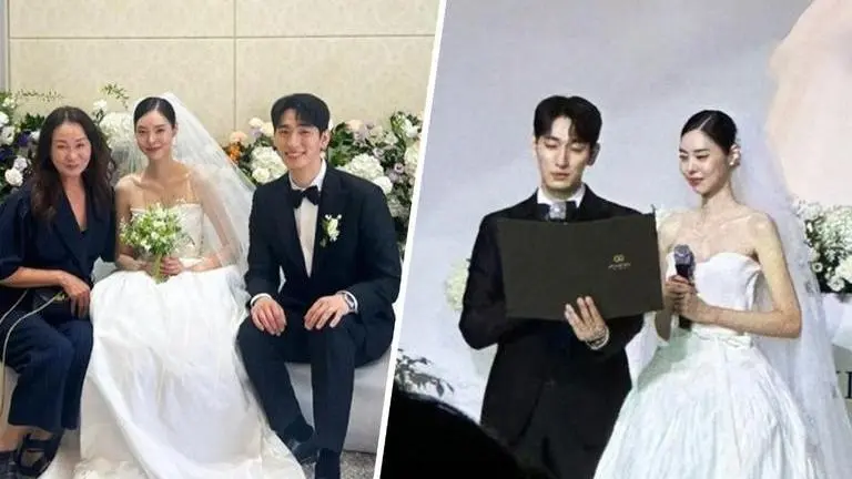 Fanletter Please actor Yoon Bak marries Kim Su Bin in star-studded ceremony | Photos Yoon Bak