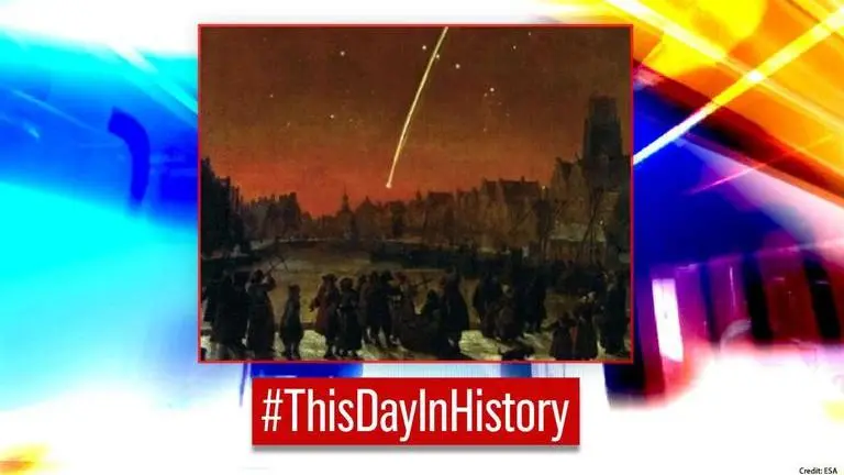 Gottfried Kirch discovered the 'Great Comet of 1680' on this day in 1680 Gottfried Kirch