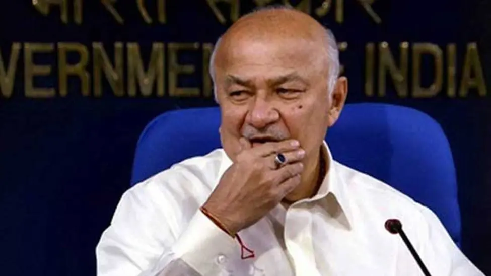 Congress leader Sushil Kumar Shinde