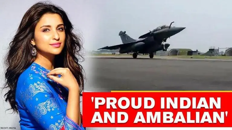 Parineeti Chopra revisits childhood memories after watching Rafale jets at Ambala airbase