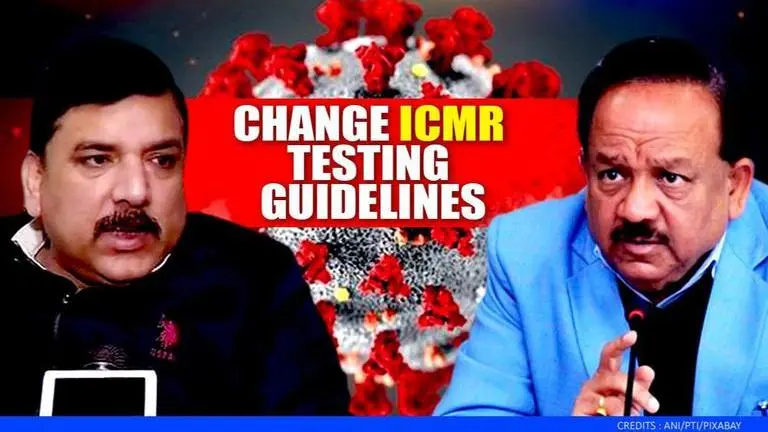 'ICMR guidelines for COVID-19 testing should be changed': AAP's Sanjay Singh COVID-19