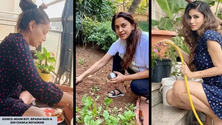 Bhumi Pednekar, Juhi Chawla, & other stars who showcased love for gardening amid lockdown Bhumi Pednekar