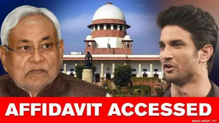 Sushant case: Bihar govt in affidavit to SC alleges 'political pressure on Mumbai Police' Sushant Singh Rajput
