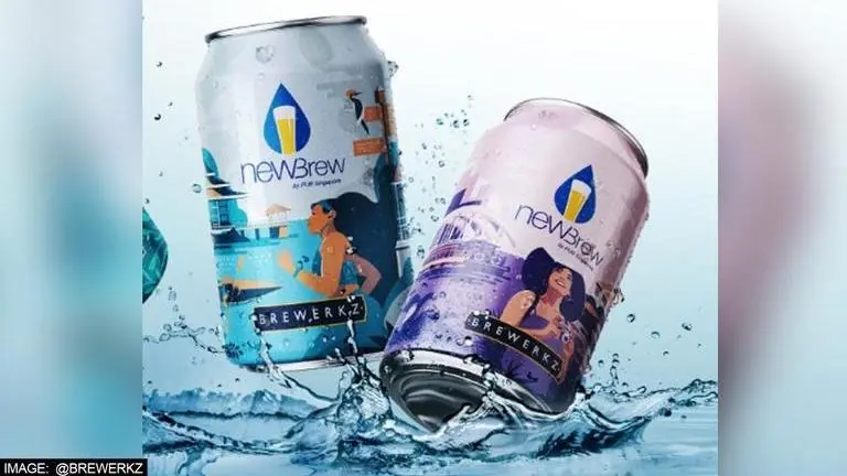 NEWbrew: Singapore launches beer made with sewage and urine in bid to conserve water Singapore