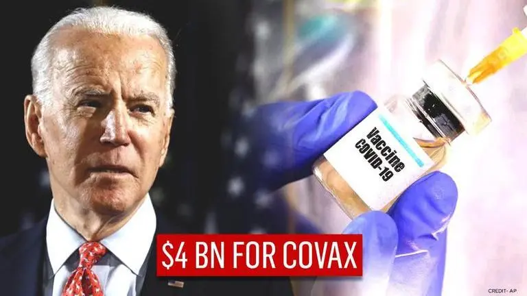 US to contribute $4 billion to WHO's COVAX Scheme, G7 total to $7.5 billion US to contribute $4 billion to WHO's COVAX Scheme, G7 total to $7.5 billion
