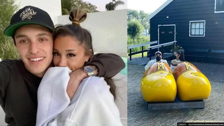 Ariana Grande treats fans with pics from romantic getaway with husband Dalton Gomez Ariana Grande, Dalton Gomez, Ariana Grande on honeymoon in Netherlands, Ariana-Dalton honeymoon pics
