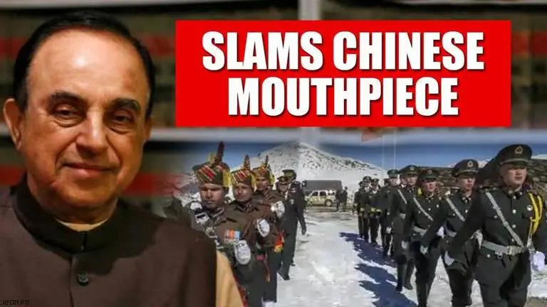 Chinese mouthpiece provokes within 24 hours of China-Rajnath meeting; Swamy lashes out Subramanian Swamy