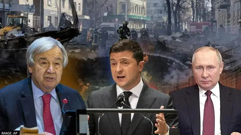 UN Chief to meet Russian President Putin on April 26, will meet Ukraine's Zelenskyy on 28 UN