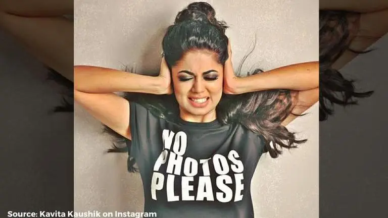 Kavita Kaushik calls the authorities on a man who sent her inappropriate images kavita kaushik