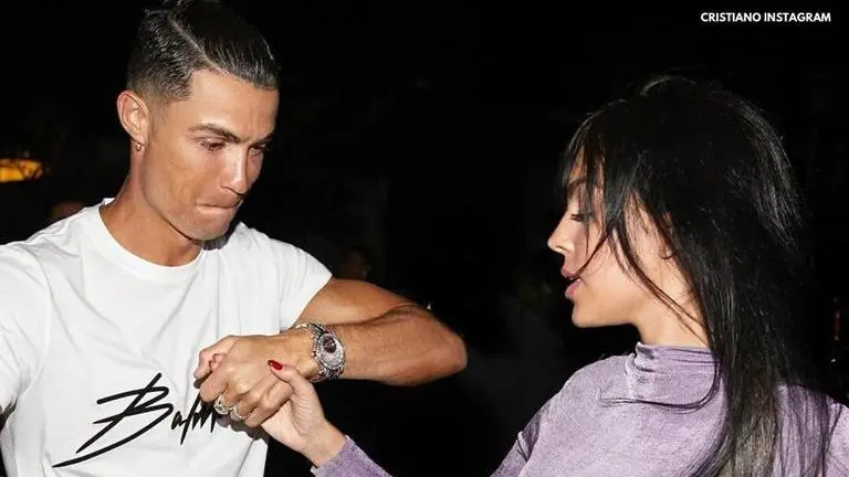 Cristiano Ronaldo's partner seen shopping in Funchal as striker continues self-quarantine Cristiano Ronaldo girlfriend
