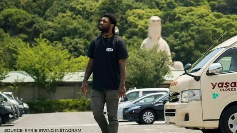 How much has Kyrie Irving donated to good causes in USA during the NBA 2020-21 season? Kyrie Irving