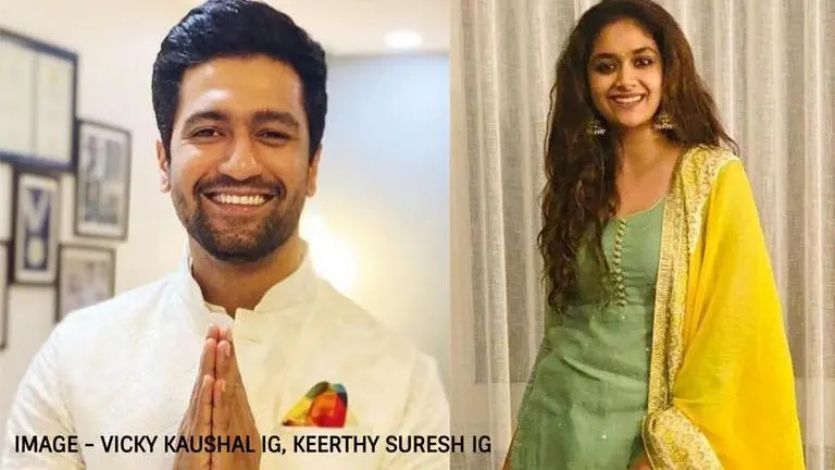 Keerthy Suresh wishes Vicky Kaushal on his 33rd birthday: 'May you continue to shine' Keerthy Suresh