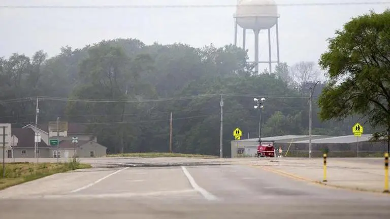 Foam containing 'forever chemicals' used against plant fire Foam ,chemicals,fire