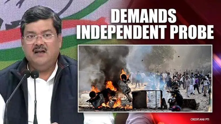 Congress attacks BJP and AAP over Delhi violence, demands judicial probe Congress