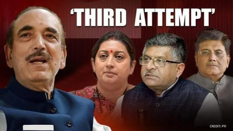 'Third attempt to mislead people': Ghulam Nabi Azad slams BJP's plans to visit J&K Ghulam