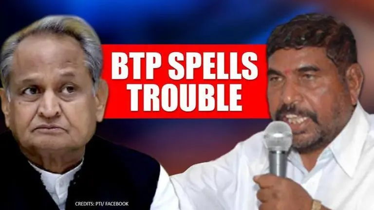 Rajasthan crisis: Setback for CM Gehlot as BTP decides to abstain in a floor test scenario Rajasthan govt crisis
