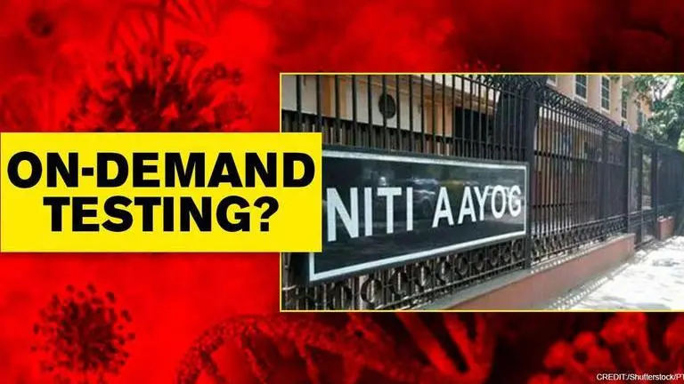 NITI Aayog says Centre will review guidelines for on-demand COVID-19 testing Centre