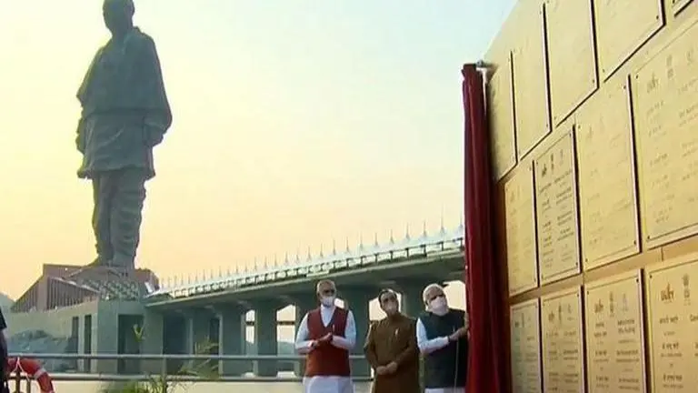 PM Modi inaugurates tourism attractions at Statue of Unity