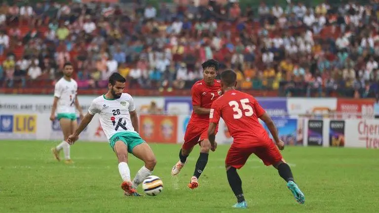 Shillong Lajong beat Downtown Heroes to finish Durand Cup campaign with a win Shillong Lajong beat Downtown Heroes to finish Durand Cup campaign with a win