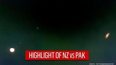 Cameraman steals the show during NZ vs Pak; captures Jupiter & Saturn's rings in night sky Great Conjunction