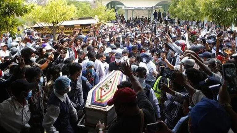 Myanmar protest plan for general strike draws junta threat