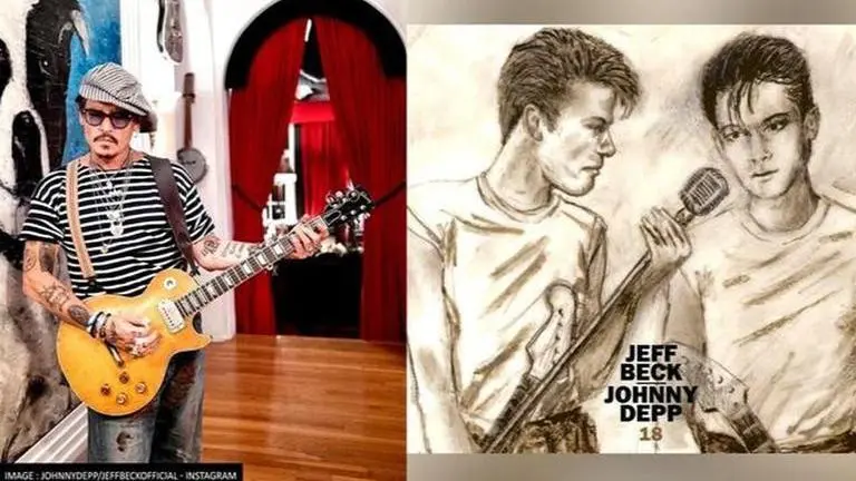 Johnny Depp announces new album with Jeff Beck; releases music video of first song johnny depp