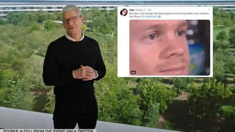 Apple event: Twitter flooded with memes as netizens ask 'Where is iPhone 12 announcement?' apple event