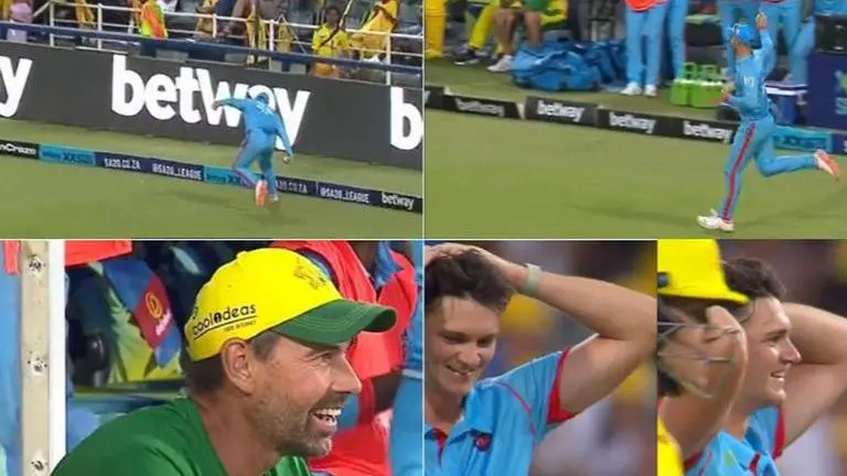 Stephen Fleming shocked with Will Jacks' stunning one-handed catch on boundary - Watch Stephen Fleming