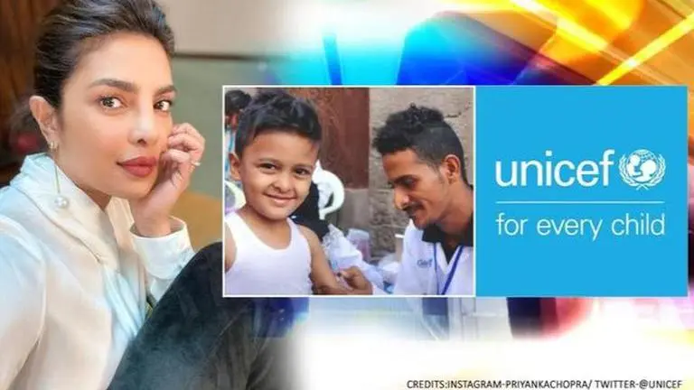 Priyanka Chopra teams with UNICEF to encourage vaccination, says 'only way to end COVID' Priyanka Chopra teams with UNICEF to encourage vaccination, says 'only way to end COVID'