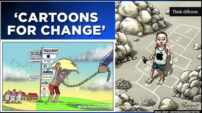World Day Against Child Labor: Artists highlight exploitation through cartoons World Day Against Child Labor