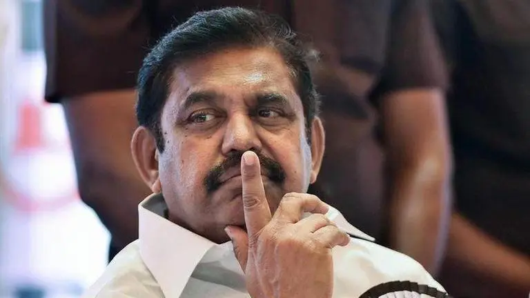 Tamil Nadu Chief minister Edapadi Palanisamy condemns MGR's statue desecration AIADMK