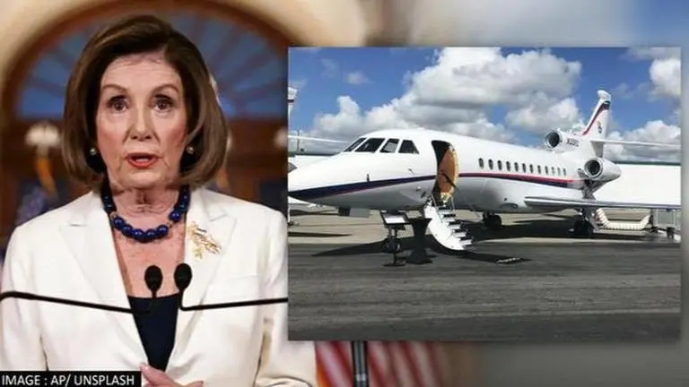 US: Nancy Pelosi spent nearly $500k on Private Jets despite promoting Pollution control US